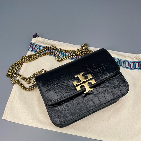 Tory Burch Handbags - Tory Burch Small Eleanor Bag Black